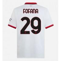 Dres AC Milan Youssouf Fofana #29 Gostujuci 2024-25 Kratak Rukav